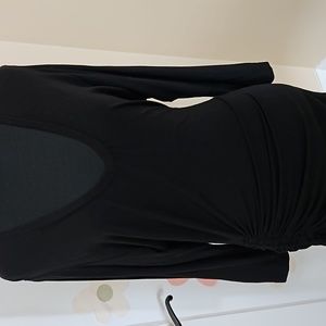 90's Cache Black Bodycon Dress